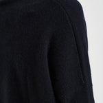 Maglia donna Tila collo alto nera TILA NOIR KUJTEN 