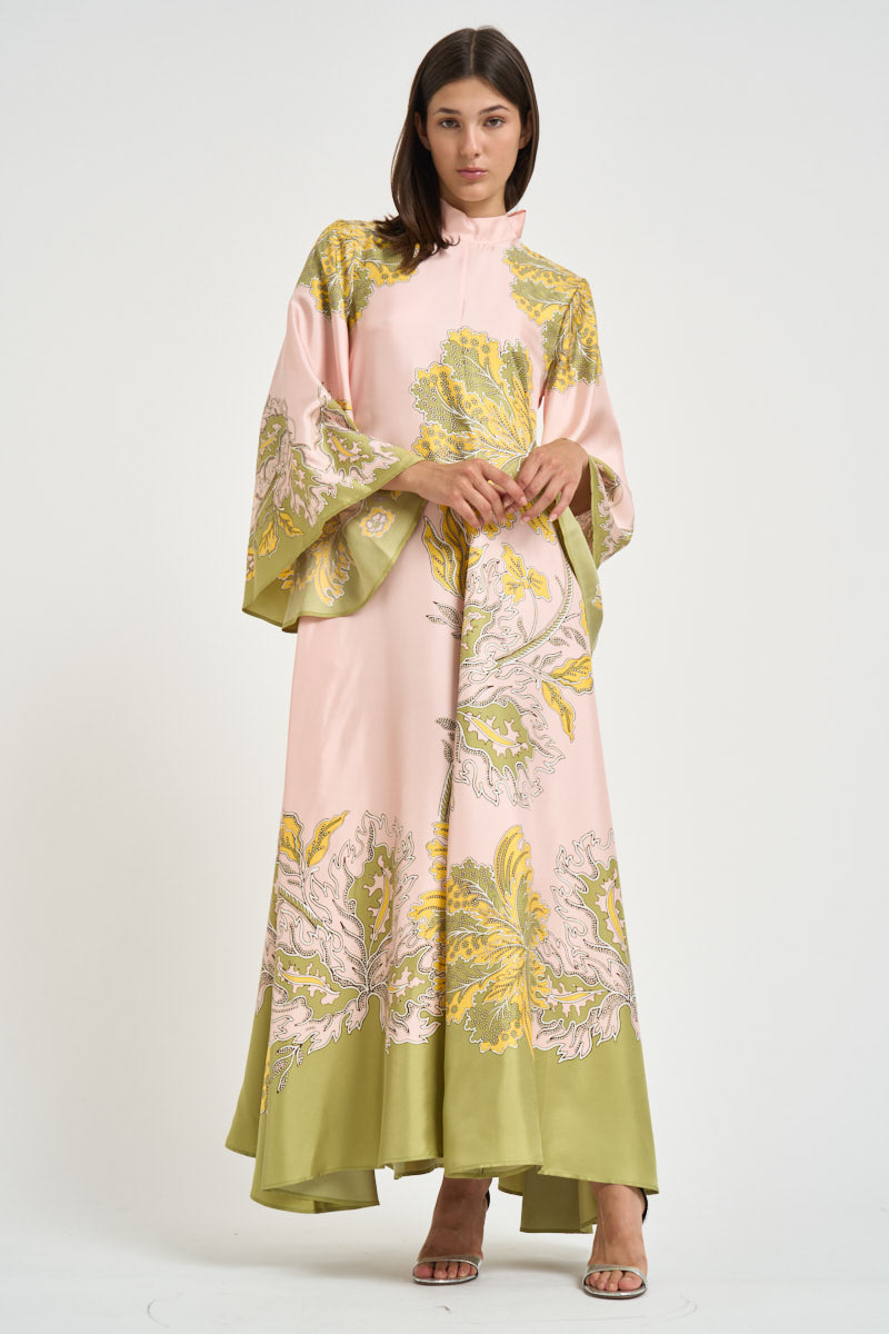 Abito donna lungo Magnifico multicolor DRE0232 PI01 LA DOUBLE J. 