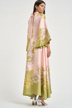 Abito donna lungo Magnifico multicolor DRE0232 PI01 LA DOUBLE J. 