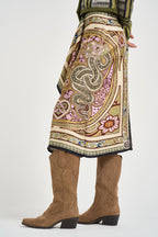 Gonna donna midi multicolor SKI0160 GR01 LA DOUBLE J. 