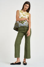 Top donna La Scala bianco e verde TOP0016 GR02 LA DOUBLE J. 