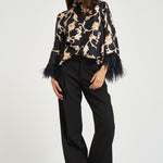 Top donna Make an Exit fantasia nero TOP0104 BL01 LA DOUBLE J. 