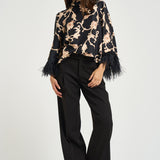 Top donna Make an Exit fantasia nero TOP0104 BL01 LA DOUBLE J. 