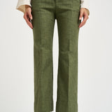 Pantaloni donna Hendrix verde oliva TRO0014 GR08 LA DOUBLE J. 