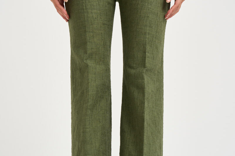 Pantaloni donna Hendrix verde oliva TRO0014 GR08 LA DOUBLE J. 