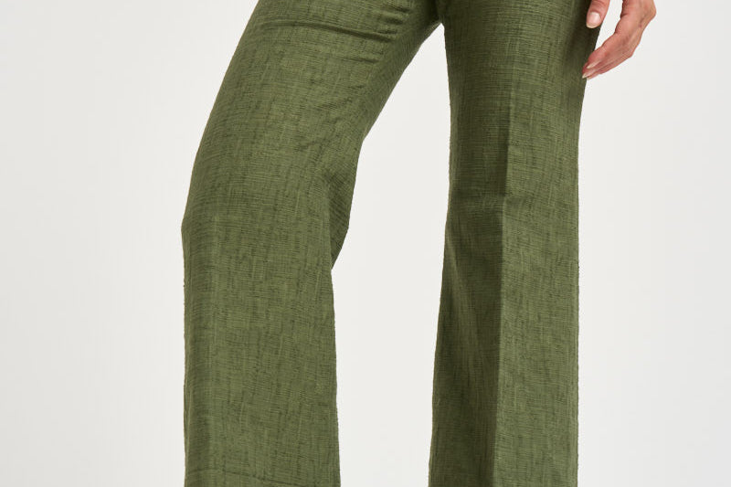 Pantaloni donna Hendrix verde oliva TRO0014 GR08 LA DOUBLE J. 