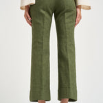 Pantaloni donna Hendrix verde oliva TRO0014 GR08 LA DOUBLE J. 