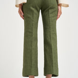 Pantaloni donna Hendrix verde oliva TRO0014 GR08 LA DOUBLE J. 