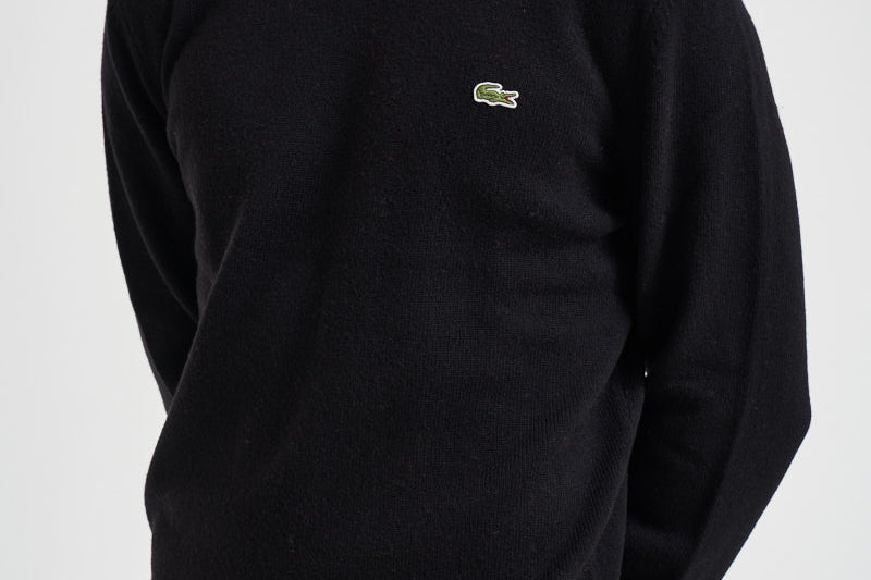 Maglione uomo girocollo nero AH2916 031 LACOSTE 
