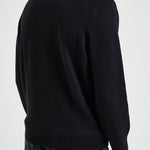 Maglione uomo girocollo nero AH2916 031 LACOSTE 