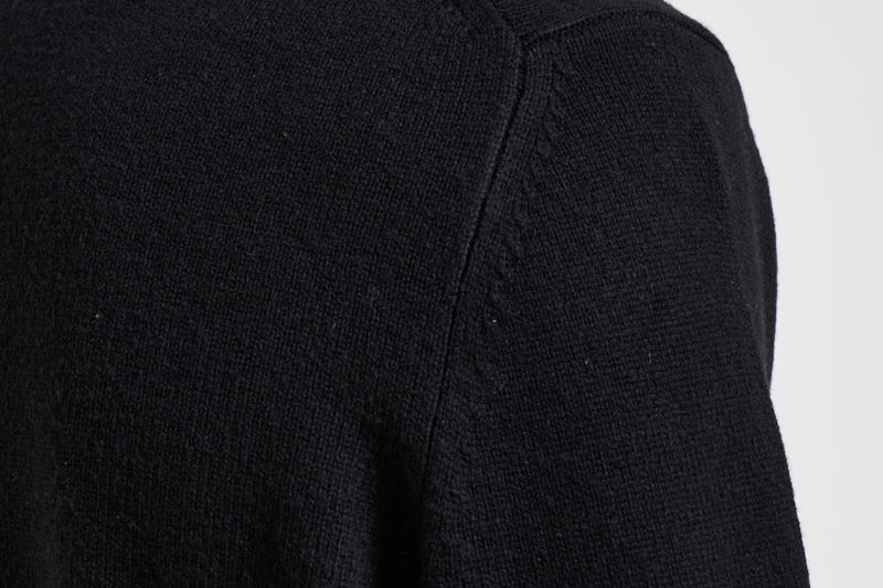 Maglione uomo girocollo nero AH2916 031 LACOSTE 