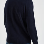 Maglione uomo girocollo blu navy AH2916 166 LACOSTE 