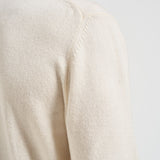 Maglione uomo girocollo panna AH2916 XFJ LACOSTE 