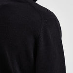 Maglione uomo mezza zip nera AH3052 031 LACOSTE 