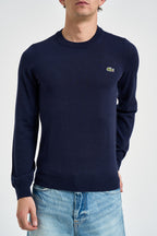 Maglia uomo girocollo blu AH3225 166 LACOSTE 