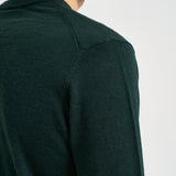 Maglia uomo girocollo verde AH3225 YZP LACOSTE 