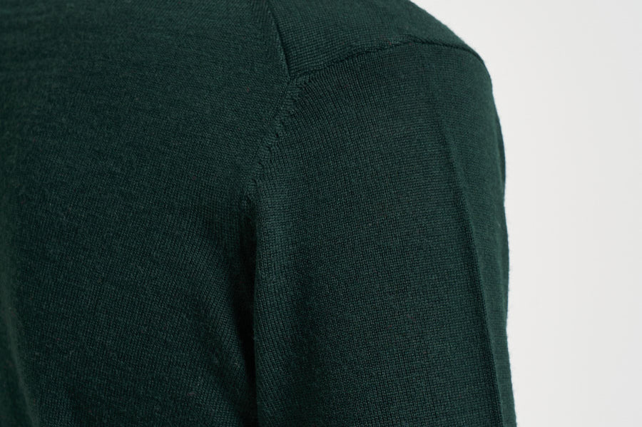 Maglia uomo girocollo verde AH3225 YZP LACOSTE 