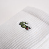 Calzini uomo a costine in cotone bianco RA9192 001 LACOSTE 