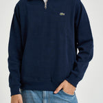 Maglia uomo in cotone blu SH1927 166 LACOSTE 