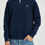 Maglia uomo in cotone blu SH1927 166 LACOSTE 