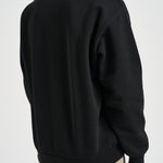 Felpa uomo girocollo nera SH8868 031 LACOSTE 