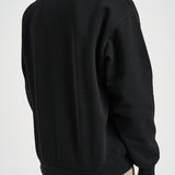 Felpa uomo girocollo nera SH8868 031 LACOSTE 