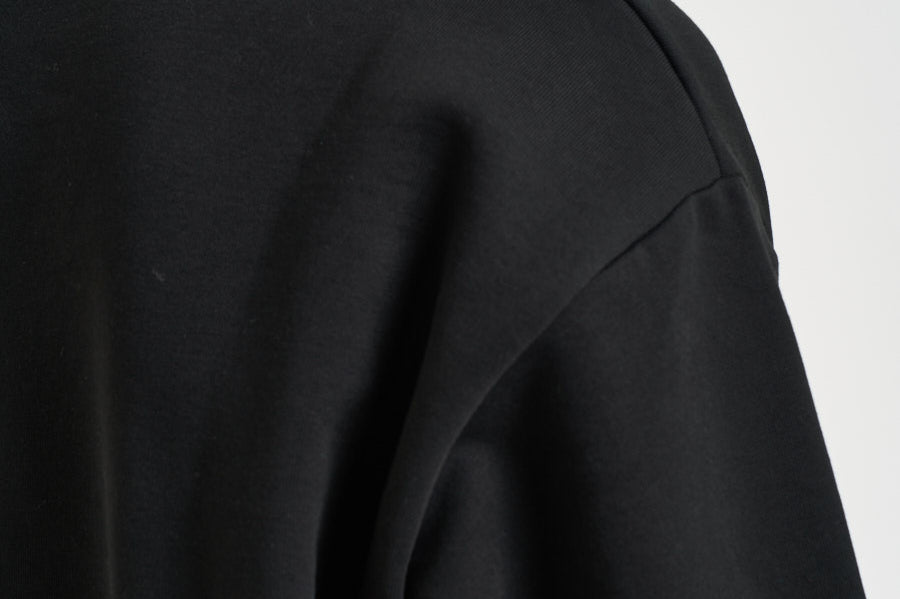 Felpa uomo girocollo nera SH8868 031 LACOSTE 