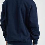 Felpa uomo a girocollo blu navy SH8868 166 LACOSTE 