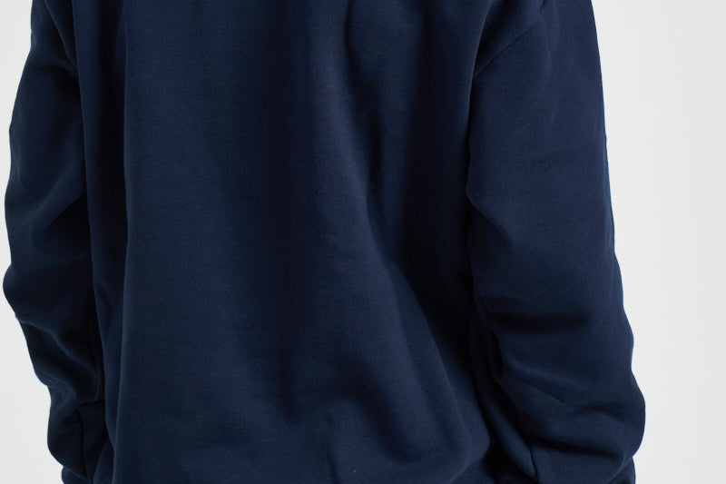 Felpa uomo a girocollo blu navy SH8868 166 LACOSTE 