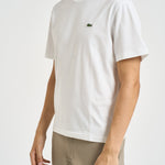 T-shirt uomo girocollo bianca TH7318 001 LACOSTE 