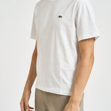 T-shirt uomo girocollo bianca TH7318 001 LACOSTE 