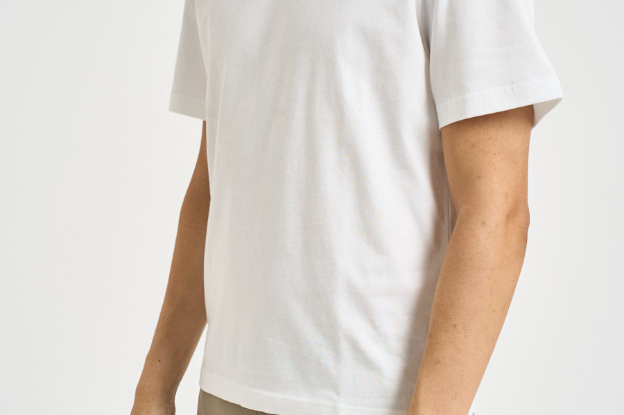 T-shirt uomo girocollo bianca TH7318 001 LACOSTE 