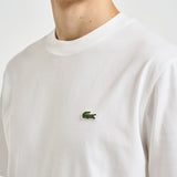 T-shirt uomo girocollo bianca TH7318 001 LACOSTE 