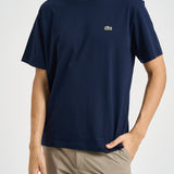 T-shirt uomo girocollo blu TH7318 166 LACOSTE 