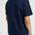 T-shirt uomo girocollo blu TH7318 166 LACOSTE 