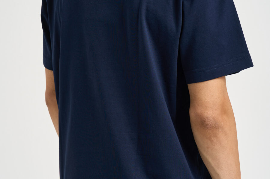 T-shirt uomo girocollo blu TH7318 166 LACOSTE 