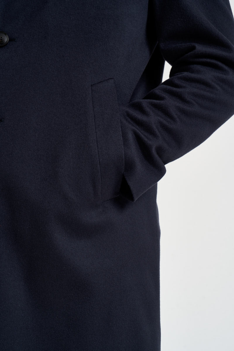 Cappotto uomo monopetto blu navy MARCO UK0282100 LATORRE 