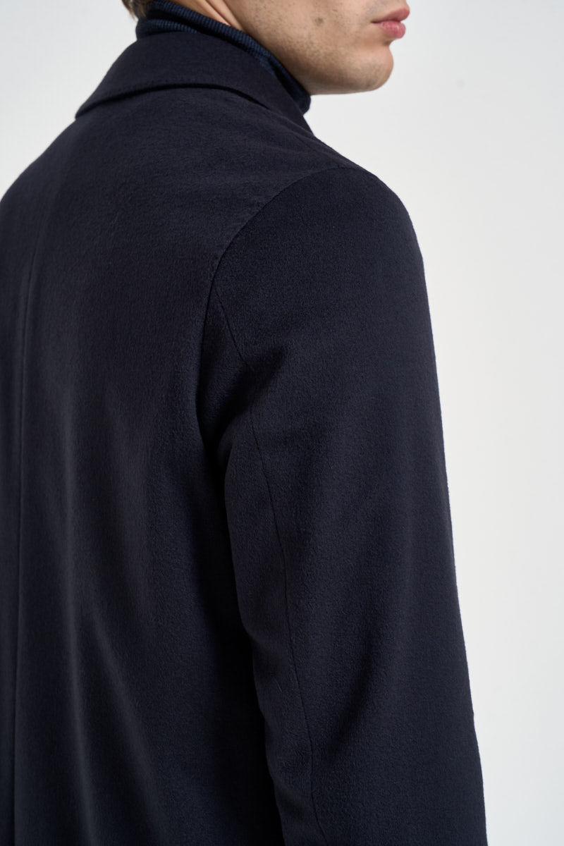 Cappotto uomo monopetto blu navy MARCO UK0282100 LATORRE 