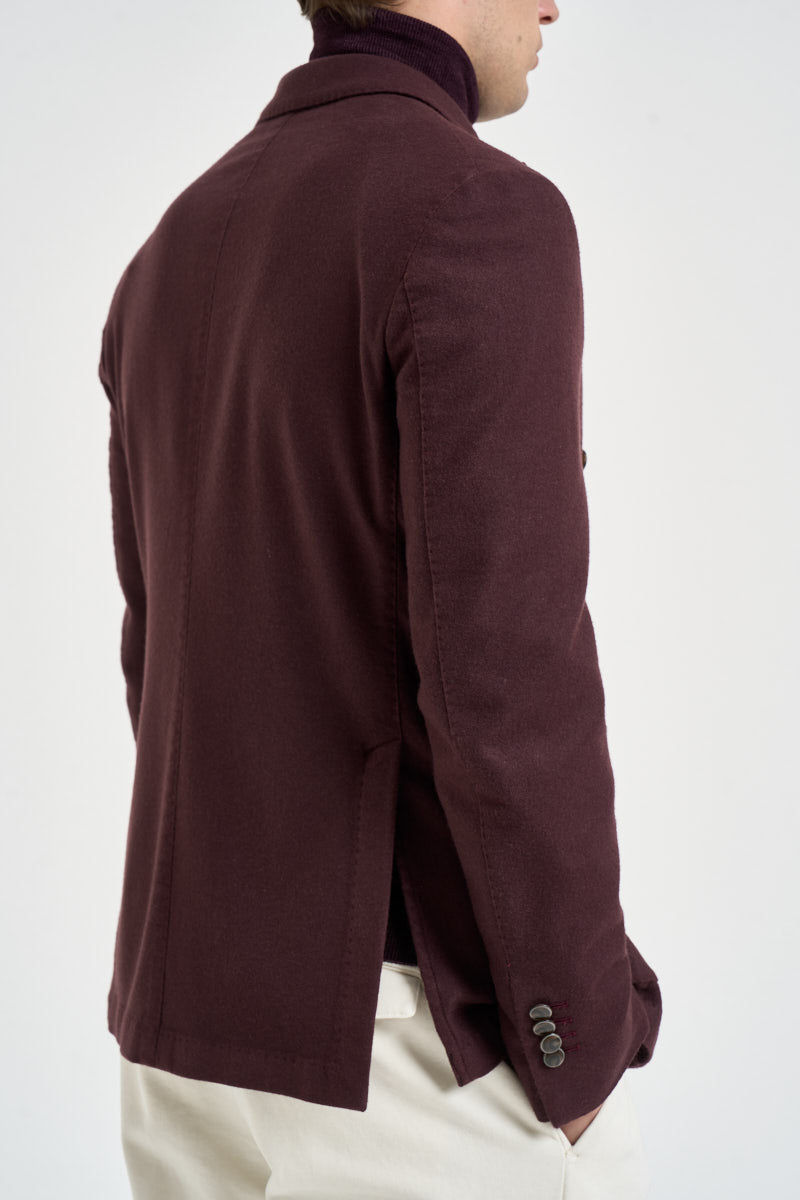 Blazer uomo doppiopetto bordeaux 2885 655305 L.B.M. 