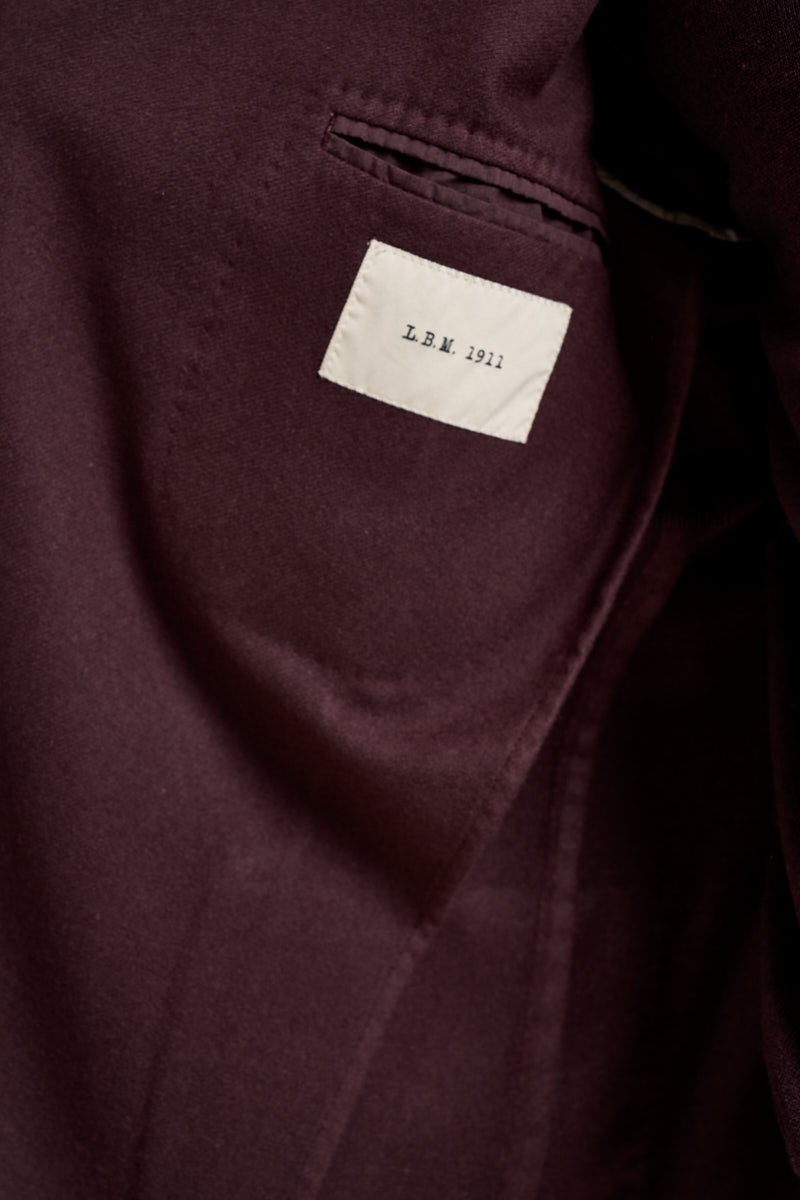 Blazer uomo doppiopetto bordeaux 2885 655305 L.B.M. 