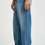 Jeans uomo gamba dritta in denim medio 1001443 MEDIUMINDIGOWASH LES DEUX 