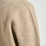Maglia uomo collo a V sabbia mèlange 1002173 LIGHTSANDMELANGE LES DEUX 