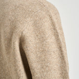 Maglia uomo collo a V sabbia mèlange 1002173 LIGHTSANDMELANGE LES DEUX 