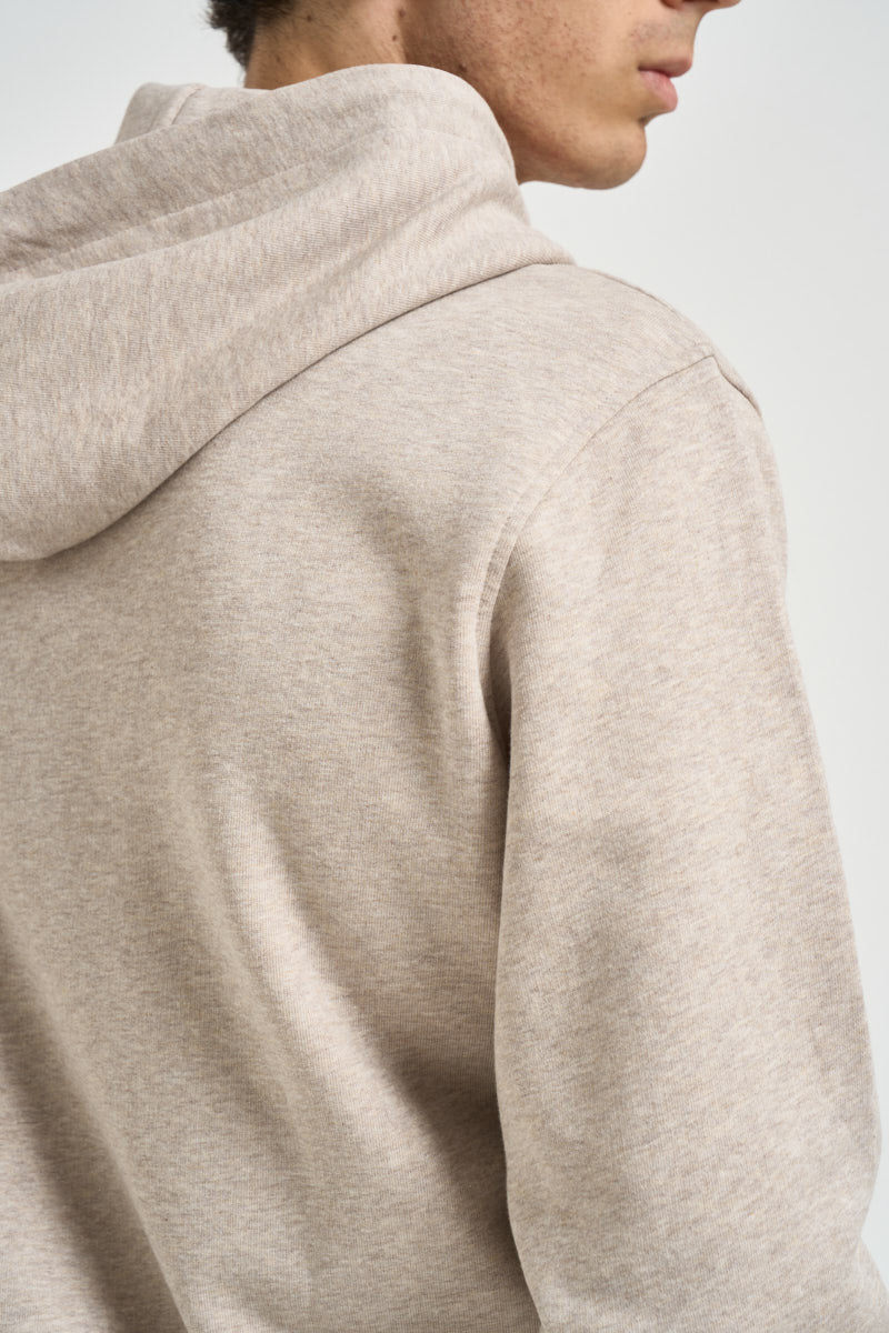 Felpa uomo con cappuccio sabbia 1002326 LIGHTSANDMELANGE LES DEUX 