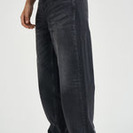 Jeans uomo denim nero slavato 1002459 BLACKWASHEDDENIM LES DEUX 