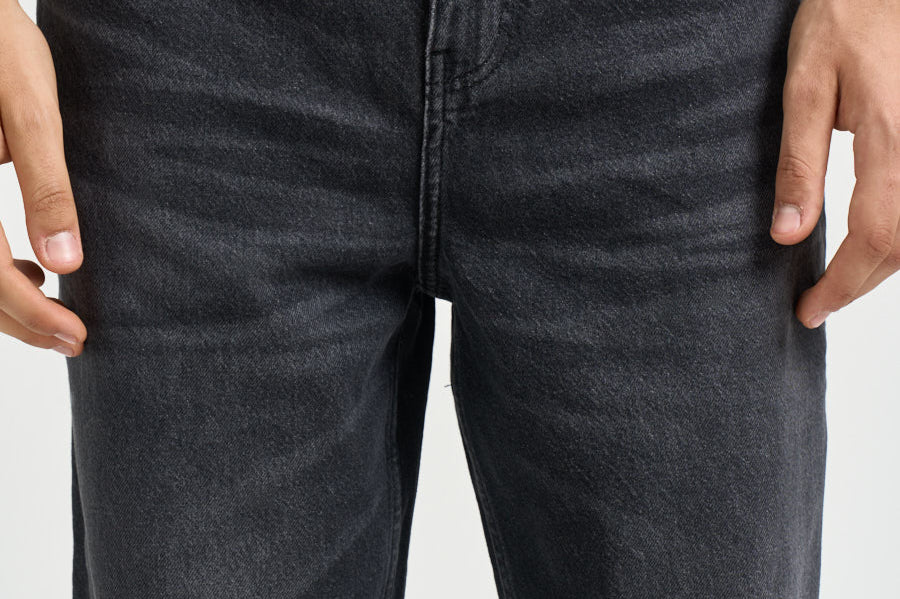 Jeans uomo denim nero slavato 1002459 BLACKWASHEDDENIM LES DEUX 