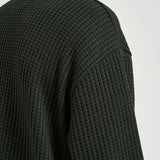 Felpa Waffle Ls Football Jersey verde oliva 1002486 ROSINGREEN LES DEUX 