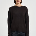 Maglia donna Mila in cashmere moro 201726 DARKOAK LISA YANG 