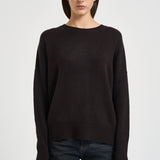 Maglia donna Mila in cashmere moro 201726 DARKOAK LISA YANG 