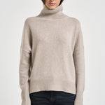 Dolcevita donna Heidi in cashmere tortora 202113 SAND LISA YANG 